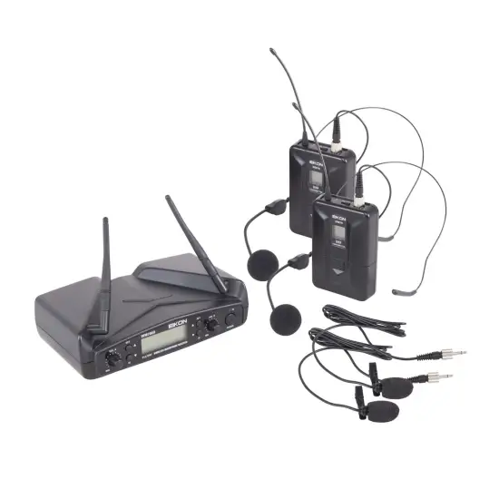 EIKON SISTEMA MICROFONE CABEÇA DUPLO WM700DH