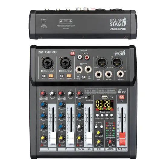 ITALIAN STAGE MESA MISTURA IS 2MIX4PRO