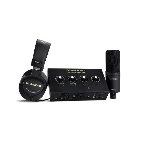 M Audio KIT INTERFACE USB M Track Duo HD Producer Pack