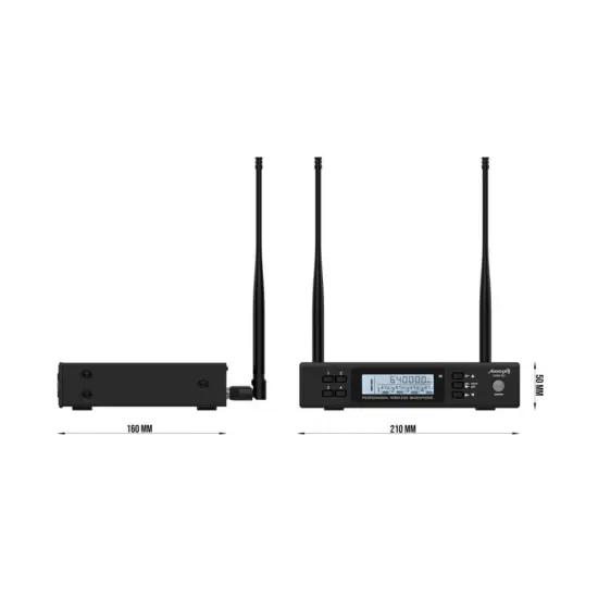 Audibax SISTEMA MICROFONE MAO AWM 401 (4 unid)