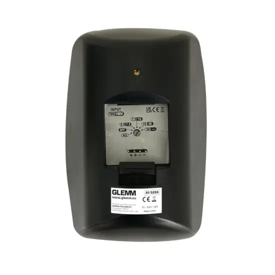 KARMA PAR COLUNAS SONORIZAÇÃO 100V 5,5″ 60W IP65 Preto