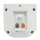 IHOS COLUNA SONORIZAÇÃO 100V 4,25″ 30W IP66 CLIMATE IP4 WHITE