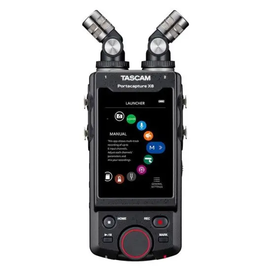 Tascam GRAVADOR PORTATIL PORTACAPTURE X8
