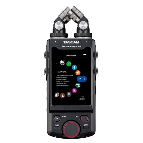 Tascam GRAVADOR PORTATIL PORTACAPTURE X8