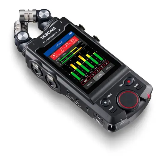 Tascam GRAVADOR PORTATIL PORTACAPTURE X8