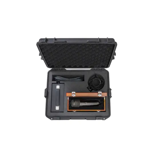 WARM AUDIO MICROFONE VALVULAS WA 47T Edição Limitada Titanium Silver