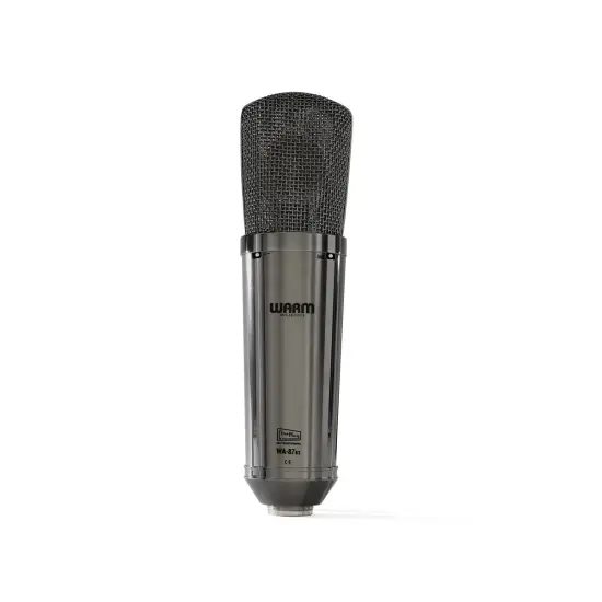 WARM AUDIO PAR MICROFONES INSTRUMENTO Edição Limitada WA 87 R2 Titanium Stereo