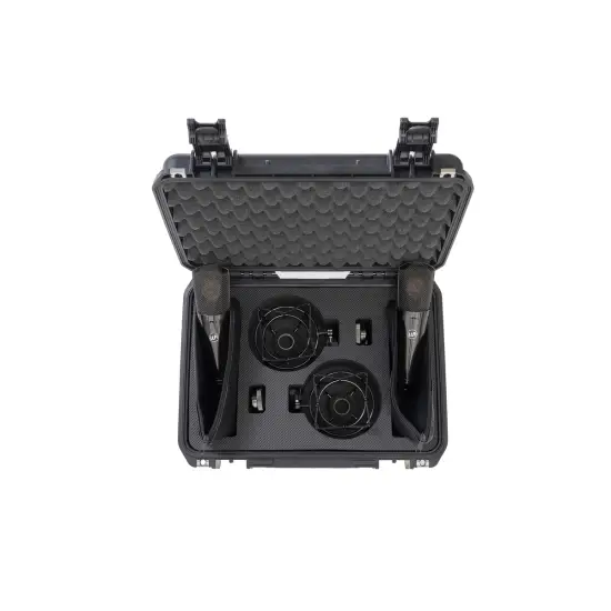 WARM AUDIO PAR MICROFONES INSTRUMENTO Edição Limitada WA 87 R2 Titanium Stereo