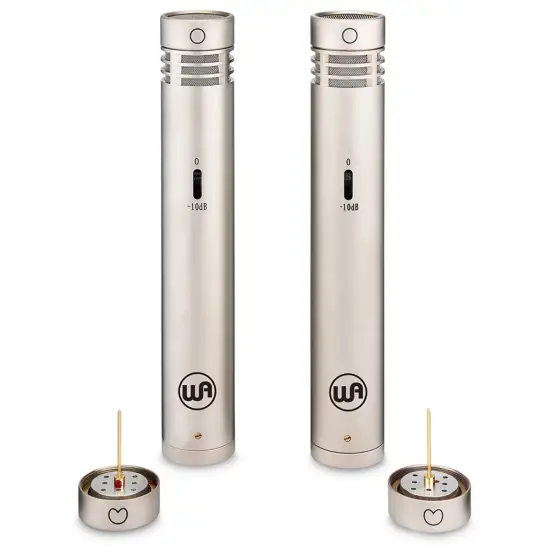 WARM AUDIO PAR MICROFONES CONDENSADORES WA 84 C N ST Premium