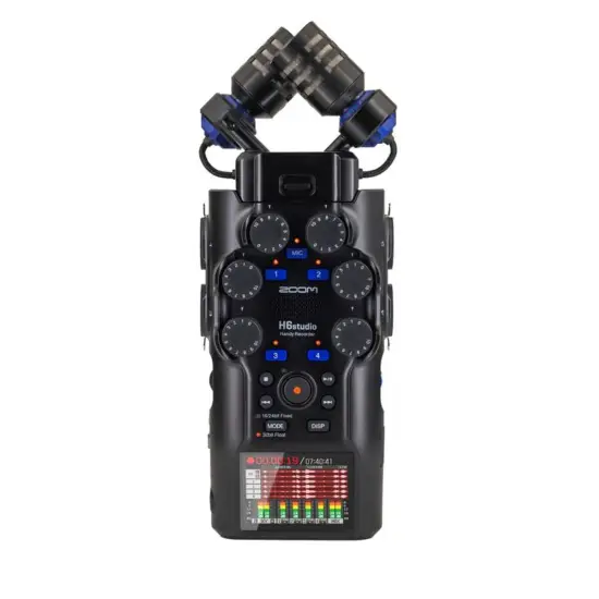Zoom GRAVADOR PORTATIL H6studio