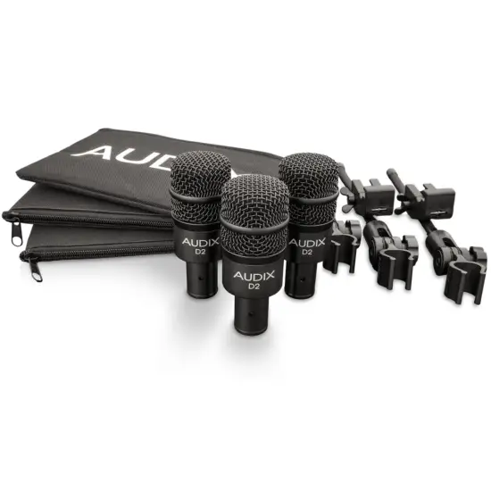 Audix KIT 3 MICROFONES BATERIA D2 Trio