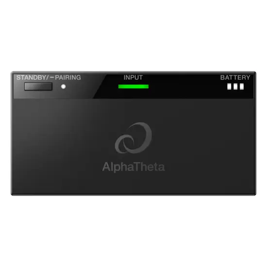 AlphaTheta AUSCULTADORES BLUETOOTH DJ HDJ F10 TX c/ transmissor