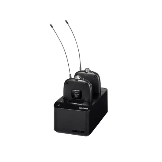 Shure CARREGADOR DUPLO SBC203