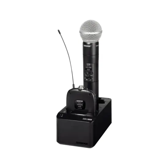 Shure CARREGADOR DUPLO SBC203