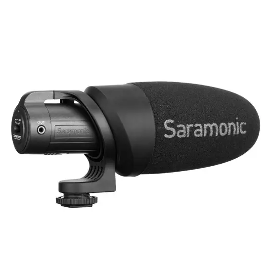 Saramonic MICROFONE CONDENSADOR SHOTGUN CamMic+