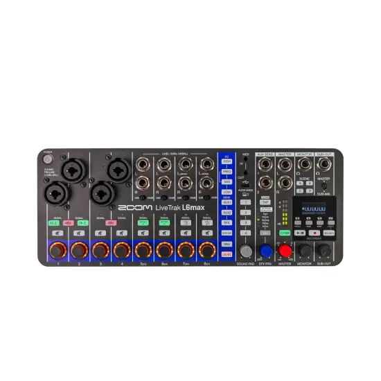 Zoom MESA MISTURA DIGITAL LiveTrak L6max