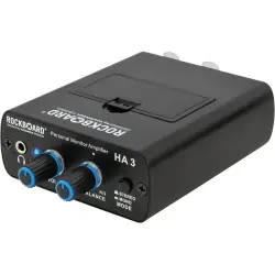 Rockboard PRÉ-AMPLIFICADOR AUSCULTADORES HA 3 In-Ear Monitor Amplifier