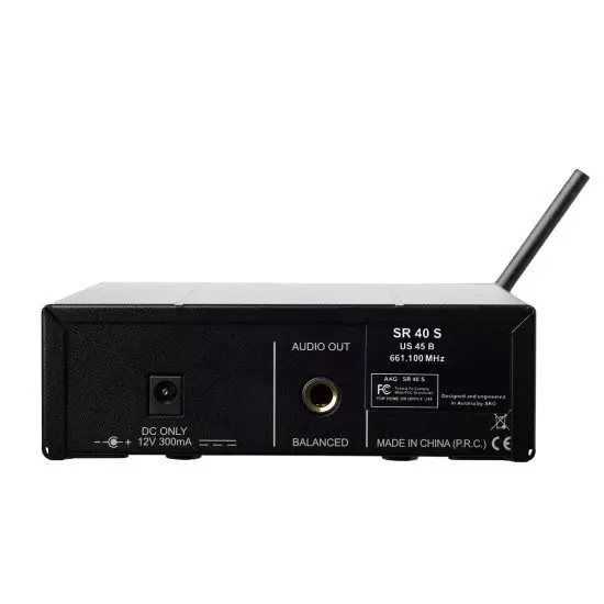 AKG SISTEMA MICROFONE MAO WMS40MINI Vocal Set BD US25C  (539.300 Mhz)