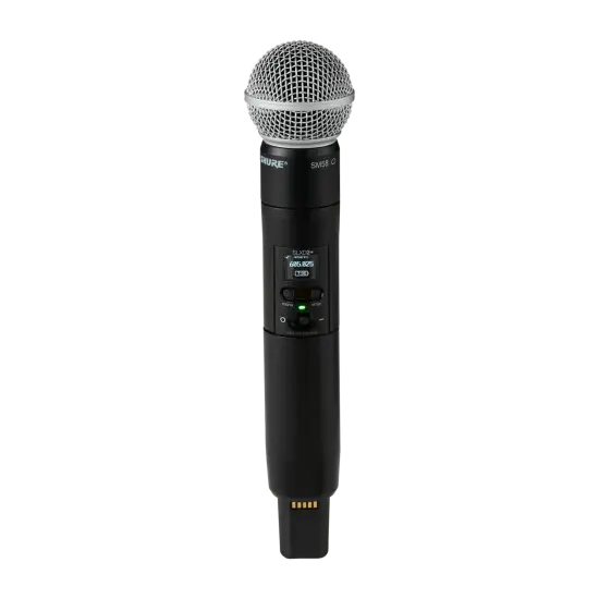 Shure SISTEMA MICROFONE MÃO SLXD24+ E/58 K55 (606-694MHz)