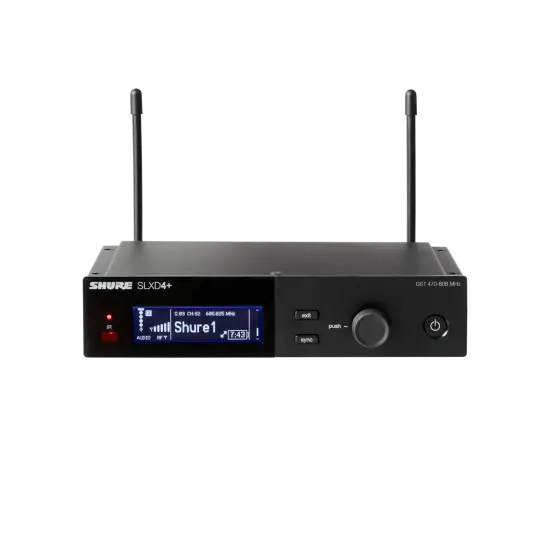 Shure SISTEMA MICROFONE MÃO SLXD24+ E/Beta58 G65 (470-606MHz)