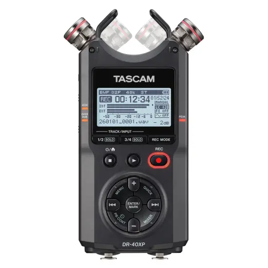 Tascam GRAVADOR PORTATIL DR-40XP