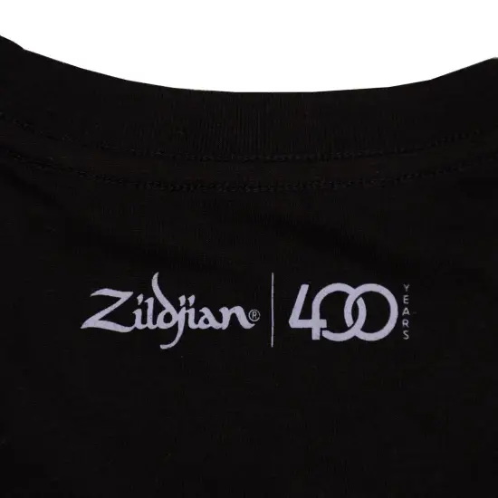Zildjian T SHIRT Limited Edition 400th Anniversary Alchemy L Preta