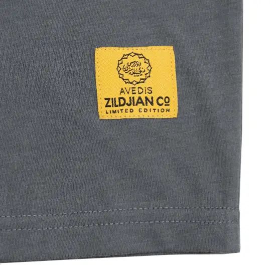 Zildjian T SHIRT Limited Edition 400th Anniversary Classical M Cinzenta