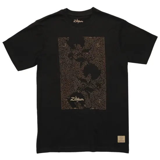 Zildjian T SHIRT Limited Edition 400th Anniversary Armenian M Preta