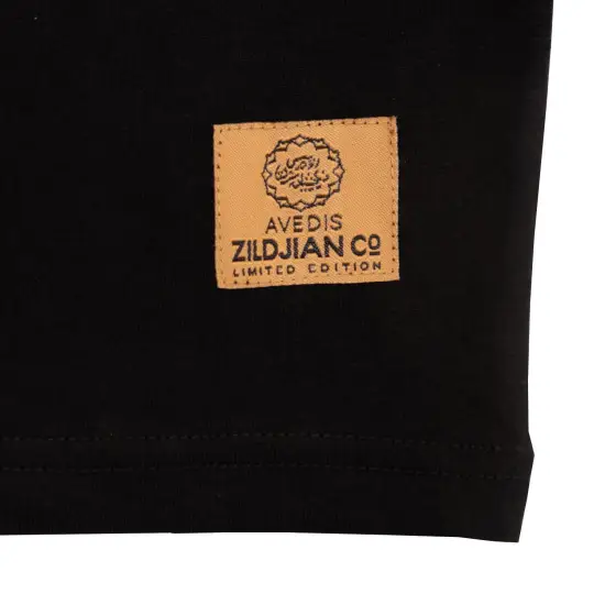 Zildjian T SHIRT Limited Edition 400th Anniversary Armenian M Preta