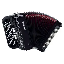 Hohner ACORDEAO Nova III 96 BAIXOS PRETO