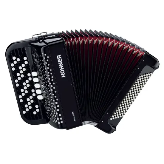 Hohner ACORDEAO Nova III 96 BAIXOS PRETO
