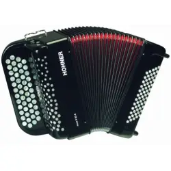 Hohner ACORDEÃO Nova II 60A BAIXOS BLACK
