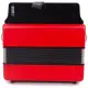 Hohner CONCERTINA Compadre Vermelha GCF