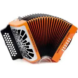 Hohner CONCERTINA COMPADRE LARANJA GCF
