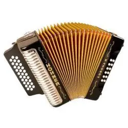 Hohner CONCERTINA CORONA III Black GCF