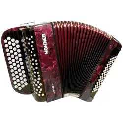 Hohner ACORDEÃO Nova II 60A BAIXOS RED