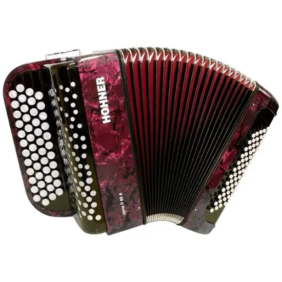 Hohner ACORDEÃO Nova II 60A BAIXOS RED