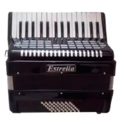 Estrella ACORDEÃO 30/48 Preto