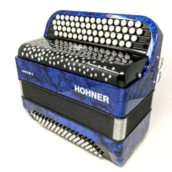 Hohner ACORDEAO 80 BAIXOS Nova II 80A Azul