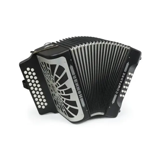 Hohner CONCERTINA Compadre Preta FBbEb