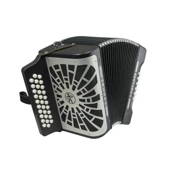 Hohner CONCERTINA Compadre Preta FBbEb