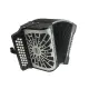 Hohner CONCERTINA Compadre Preta FBbEb