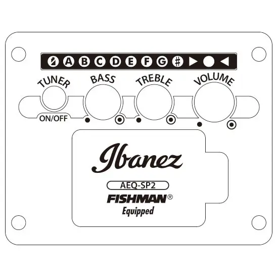 Ibanez AW54CE  Open Pore Natural