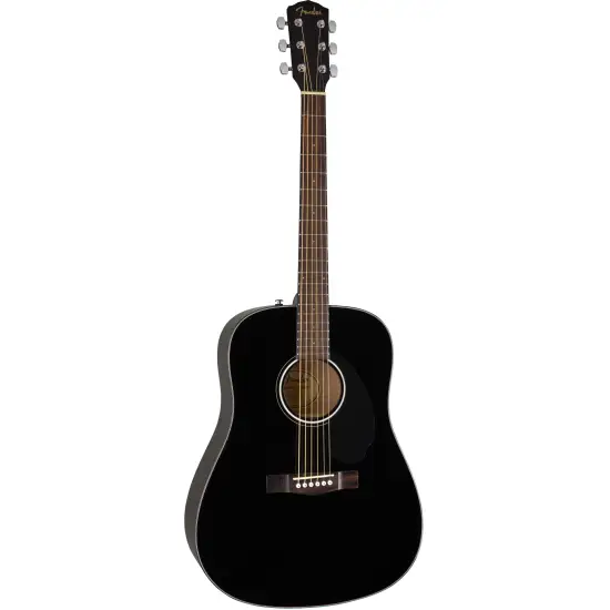 Fender CD 60S Dread WN BLK