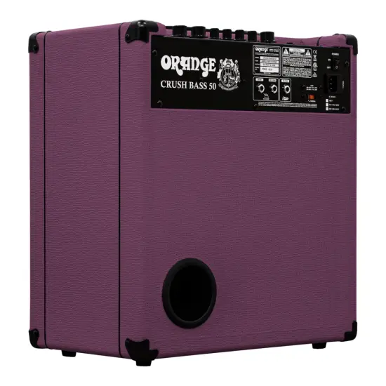 Orange Crush Bass 50 Glenn Hughes Signature Purple (Edição Limitada)