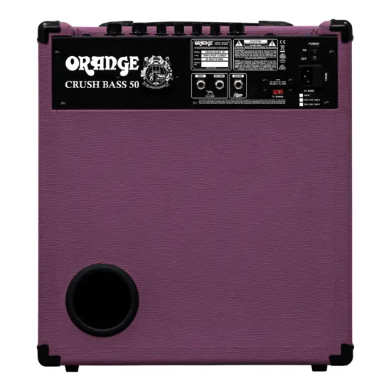 Orange Crush Bass 50 Glenn Hughes Signature Purple (Edição Limitada)