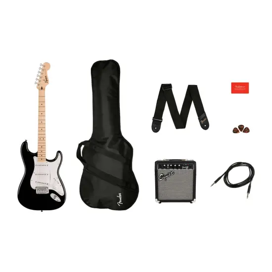 Squier Sonic Stratocaster Pack MN BLK