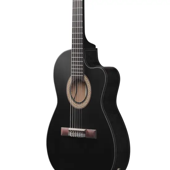 Ibanez Classical Series GA5MHTCE Weathered Black Open Pore