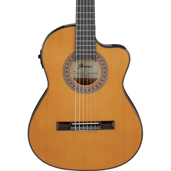 Ibanez 3/4 Classical Series GA5TCE3Q Amber High Gloss