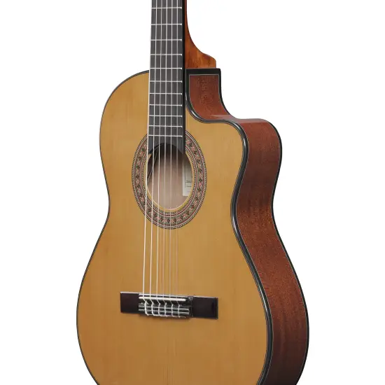 Ibanez 3/4 Classical Series GA5TCE3Q Amber High Gloss